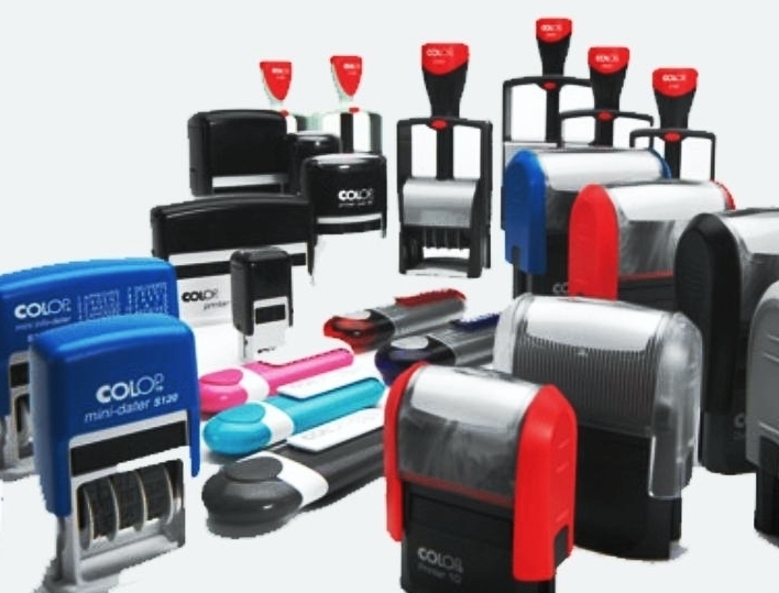 ШТАМПЫ, ФАКСИМИЛЛЕ, НУМЕРАТОРЫ И ДАТЕРЫ